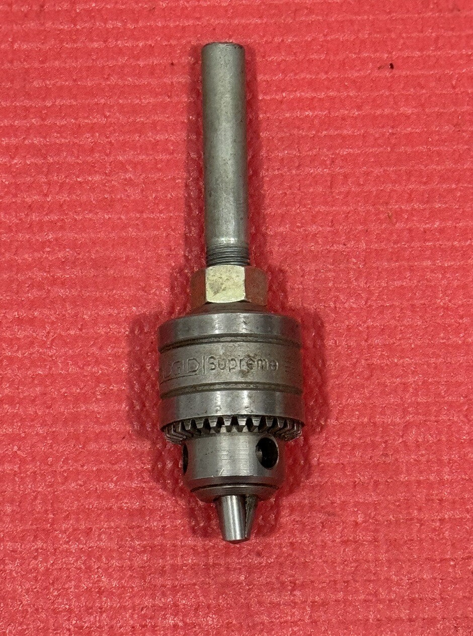 Ridgid Supreme B1A Lathe Drill Chuck 0-1/4" Made in Chicago IL USA