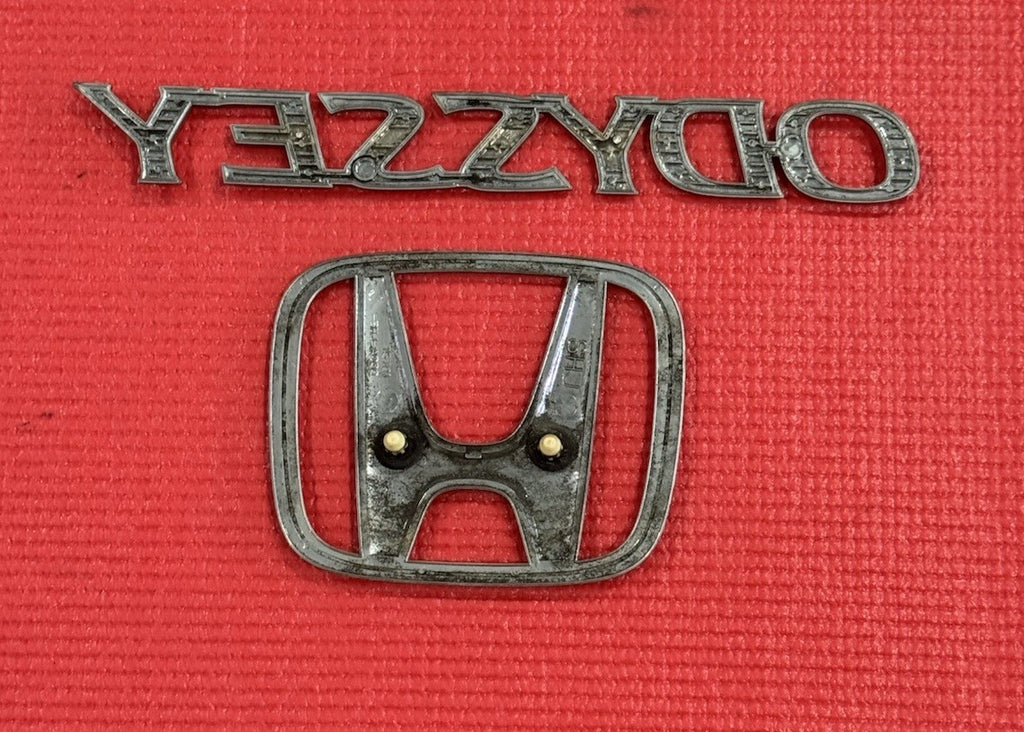 2005-2010 Honda Odyssey Tailgate Emblem Set Lift Gate Logo Badge OEM GENUINE