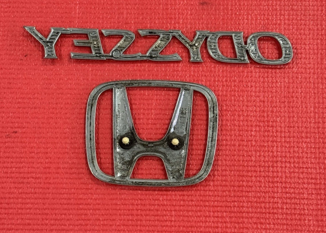 2005-2010 Honda Odyssey Tailgate Emblem Set Lift Gate Logo Badge OEM GENUINE