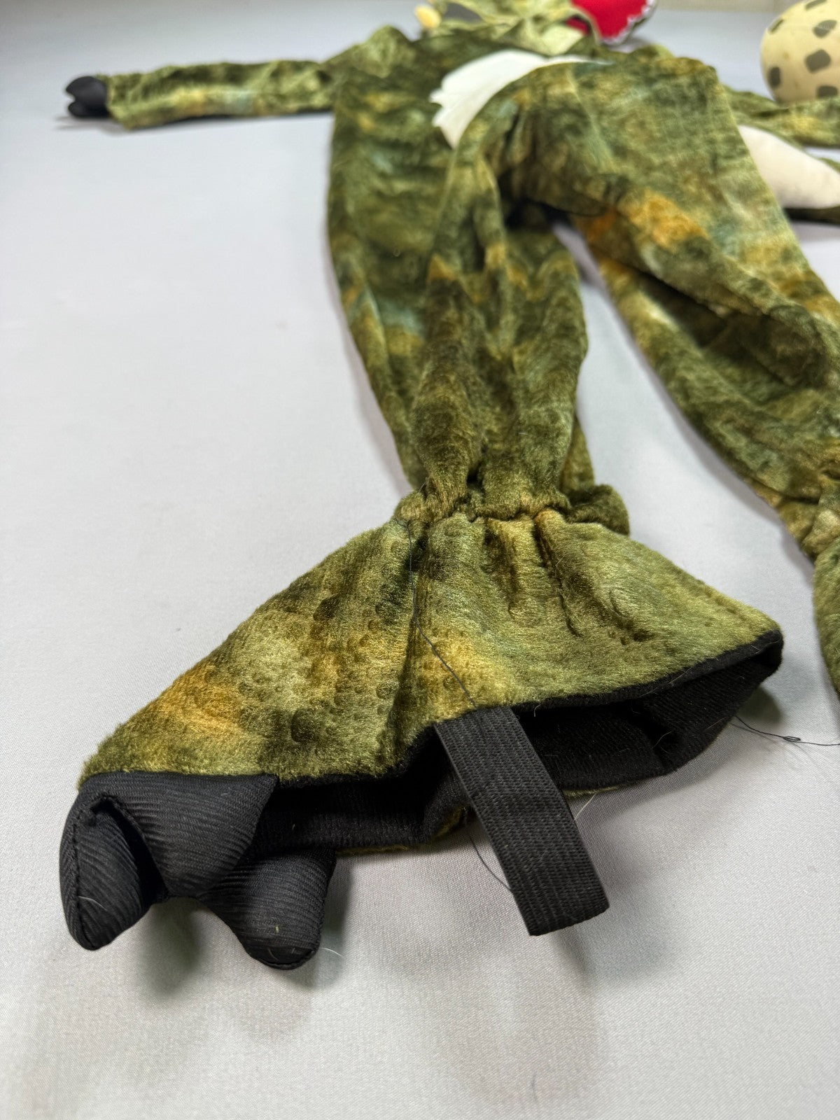 New Spooktacular Creations Dinosaur Costume Toddler 3T Green T-Rex Plush Toy Egg