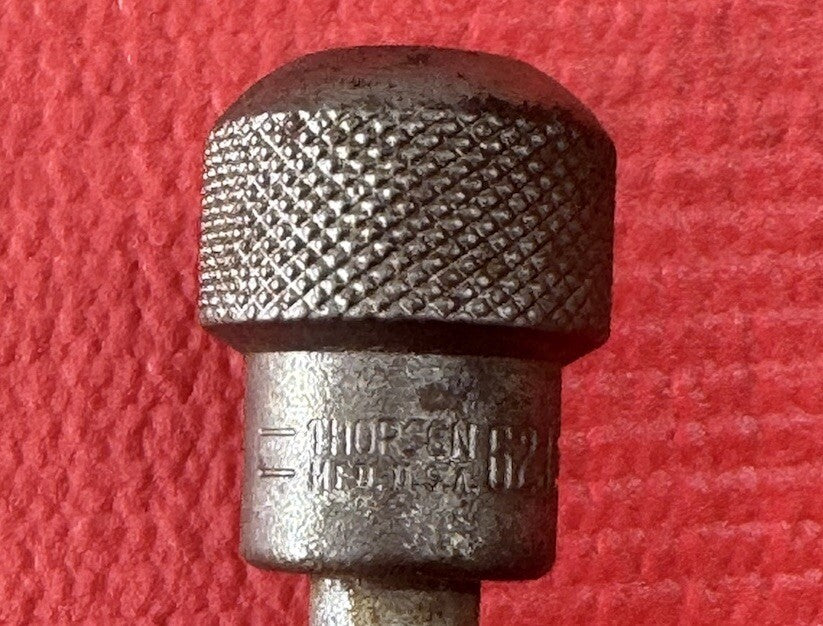 Vintage Thorsen Giller 62J 3/8” Drive 16” Long Speed Handle Wrench, Made in USA