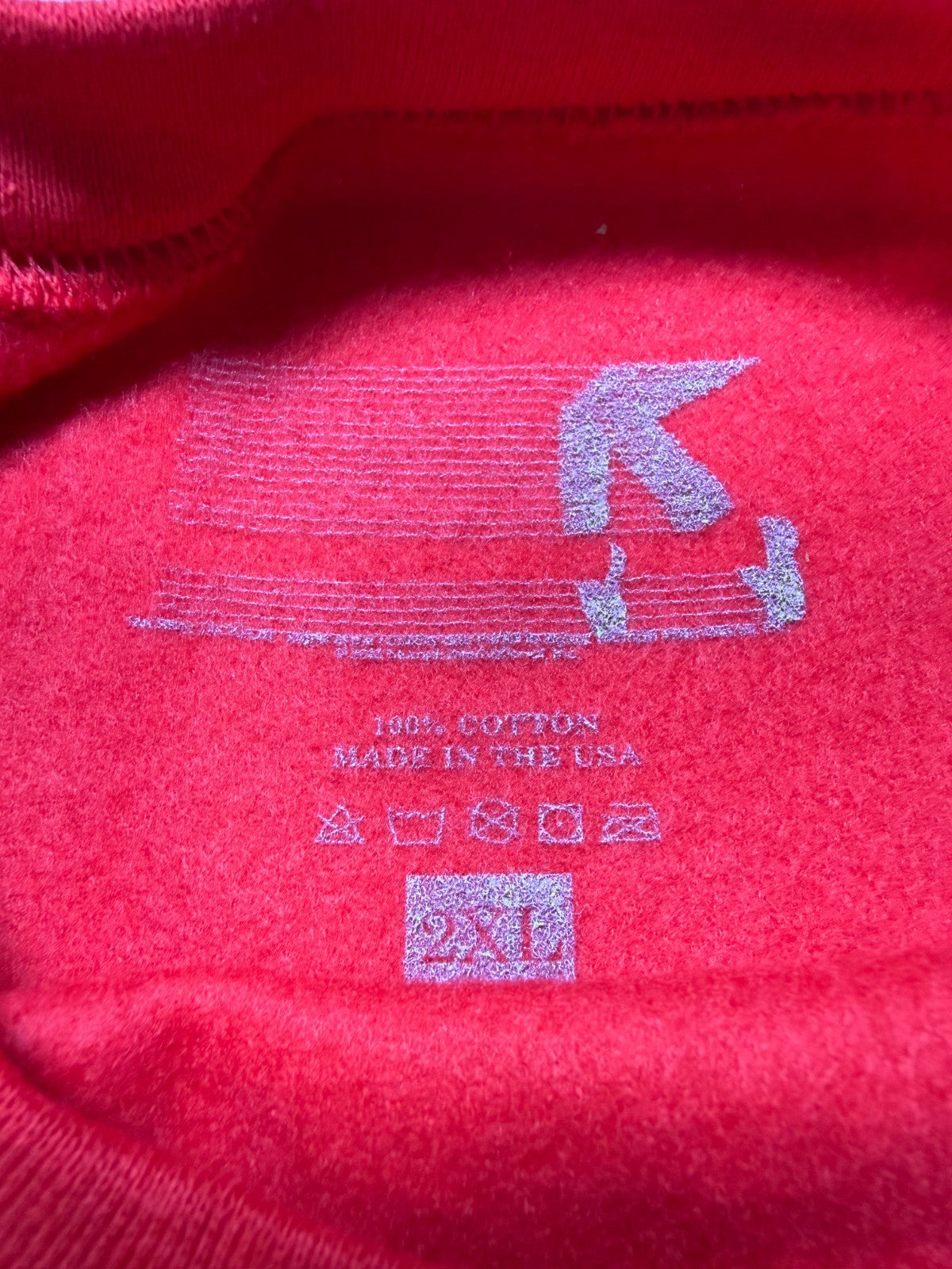 Michael Jackson Thriller 40 Crewneck Fleece Sweatshirt Men's 2XL Red 100% Cotton