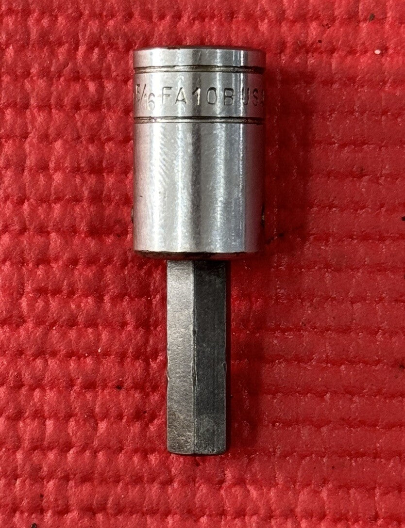 Snap-on Tools FA10B 3/8" Drive 5/16" SAE Hex Bit Socket Driver - Made In USA