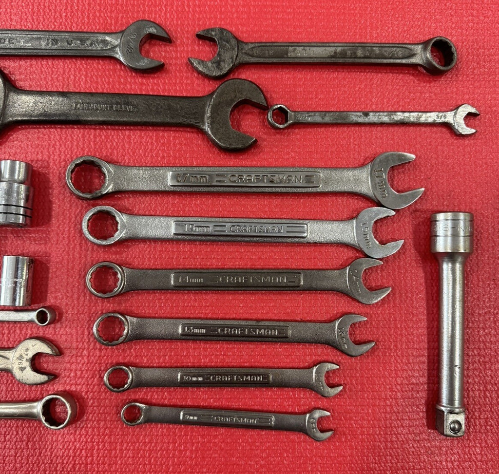 Vintage Lot of 30 USA Tools- Snap-on,Mac,Craftsman,Proto,Armstrong,SK,Giller