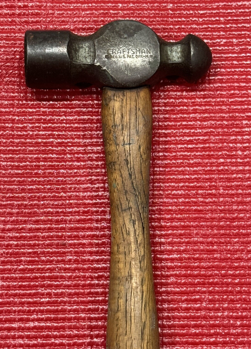 Vintage Craftsman Professional Mechanic M, 8 OZ BALL PEEN Hammer Made in USA