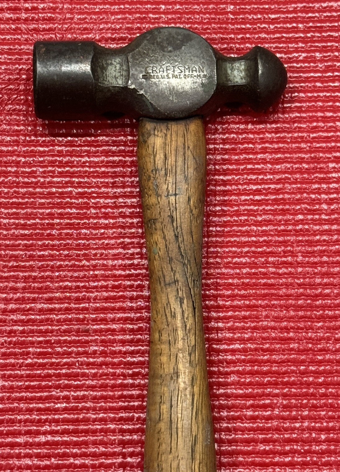 Vintage Craftsman Professional Mechanic M, 8 OZ BALL PEEN Hammer Made in USA