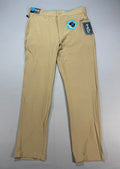 Birdie Bound Regular Fit Golf Pants Men's 30x30 Beige Straight Leg Performance