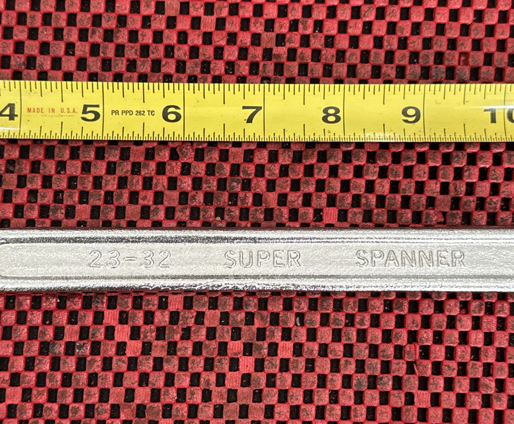 23-32 Heavy Duty SUPER WRENCH 13/16”- 1 1/4” Chrome Plated Box End SUPER SPANNER