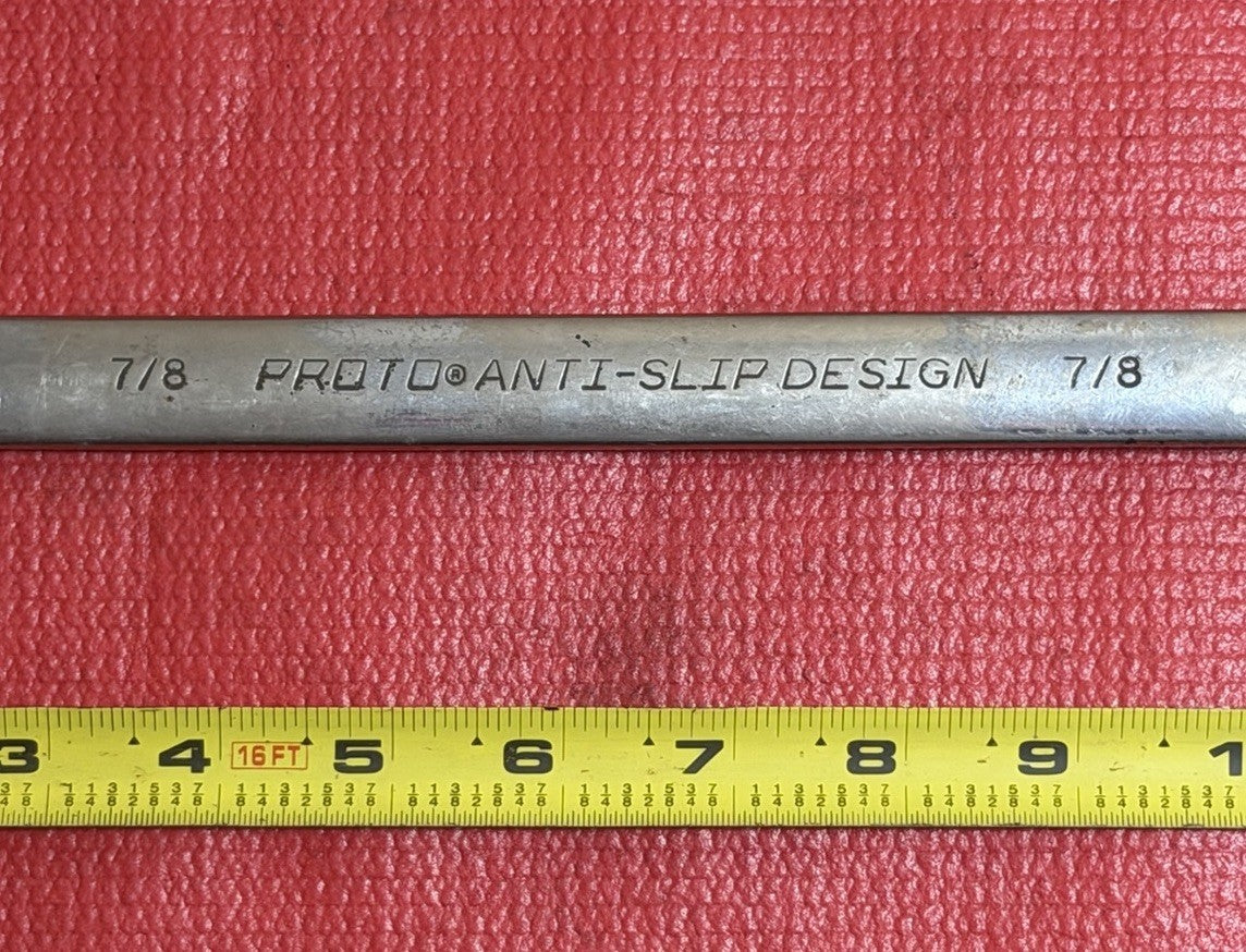 Proto 1228-T500 7/8" Anti-Slip Design Combination Wrench Professional USA MADE