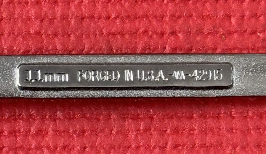 Vintage Craftsman NEW VA 42915 Metric 11mm Combination Wrench 12 Pt  Made In USA