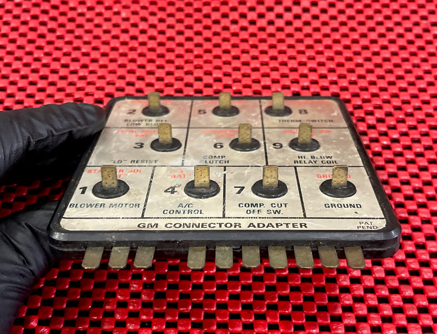 1977 AC DELCO DIAGNOSTIC ADAPTER ST600 B & C BODY GM CONNECTOR ADAPTER N2