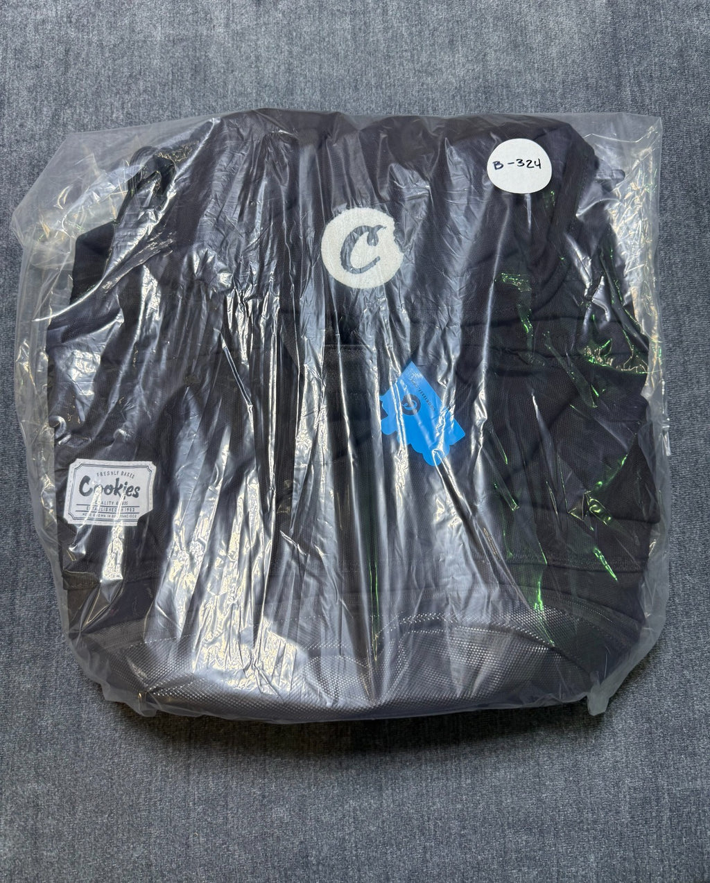 Cookies Utility Backpack Smell Proof Rucksack Black Travel Stash Bag Streetwear