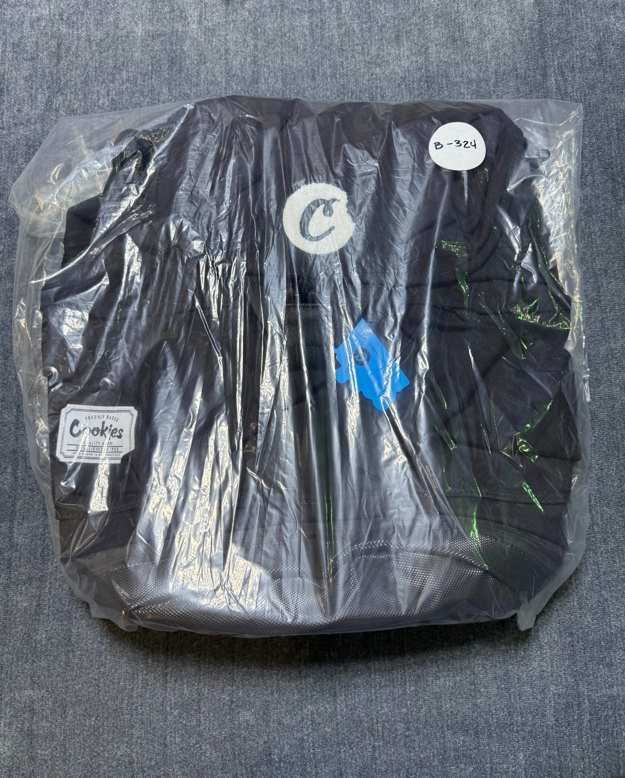 Cookies Utility Backpack Smell Proof Rucksack Black Travel Stash Bag Streetwear
