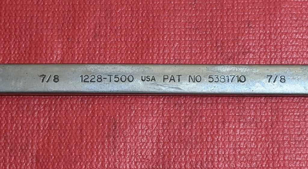 Proto 1228-T500 7/8" Anti-Slip Design Combination Wrench Professional USA MADE