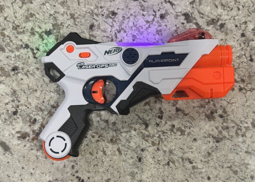 Nerf Laser Ops Laserops Pro Alphapoint  Laser Tag Gun Cosplay- Works Great