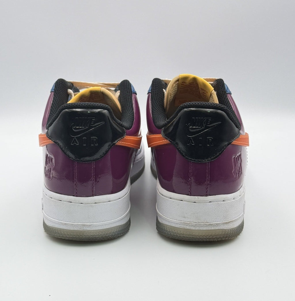 Nike Undefeated x Air Force 1 Low Total Orange Size 8.5 DV5255-400