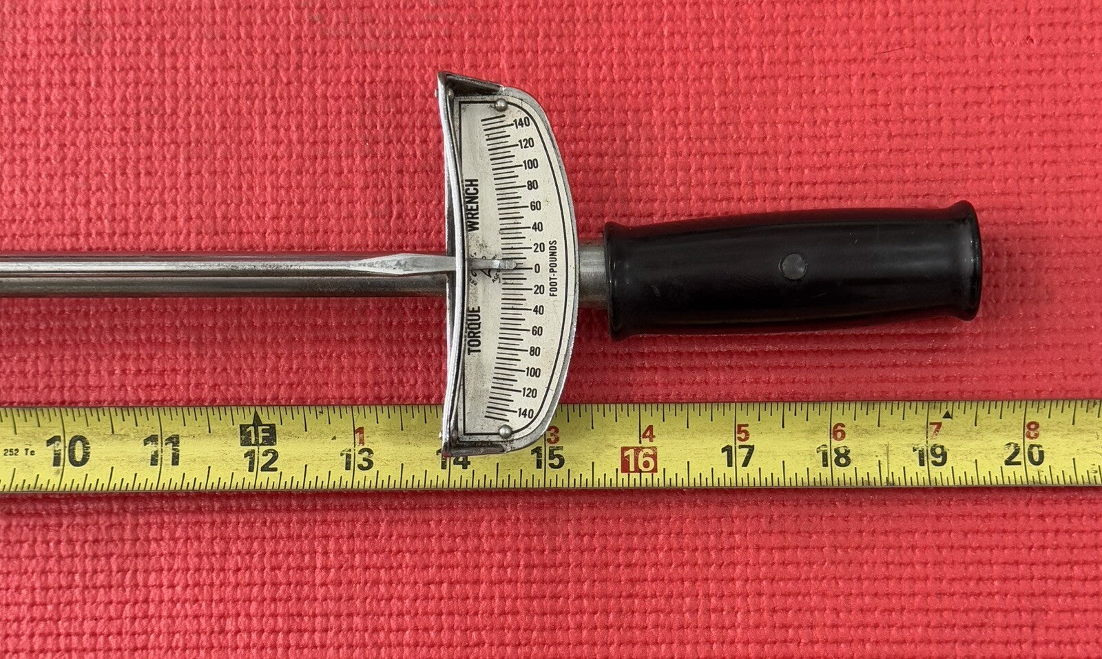 Vintage Craftsman #4464 Torque Wrench 150 foot pounds Made in USA