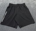 Under Armour Woven Wordmark Shorts Men's Small Black Logo Casual Wear