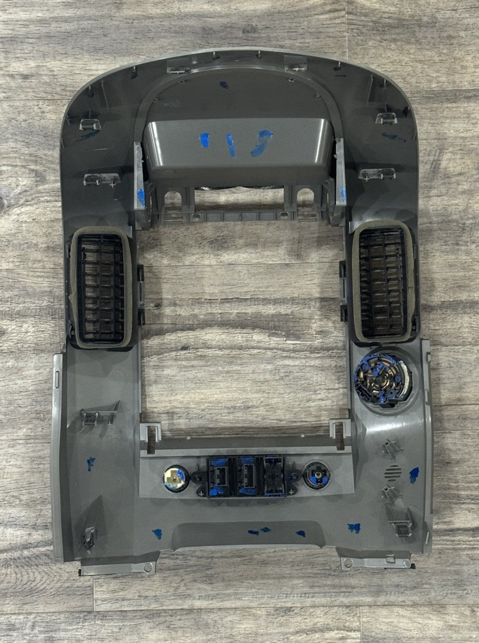 2004-2007 Nissan Titan Armada A/C Climate Radio Surround Bezel W/4x4 Switch OEM