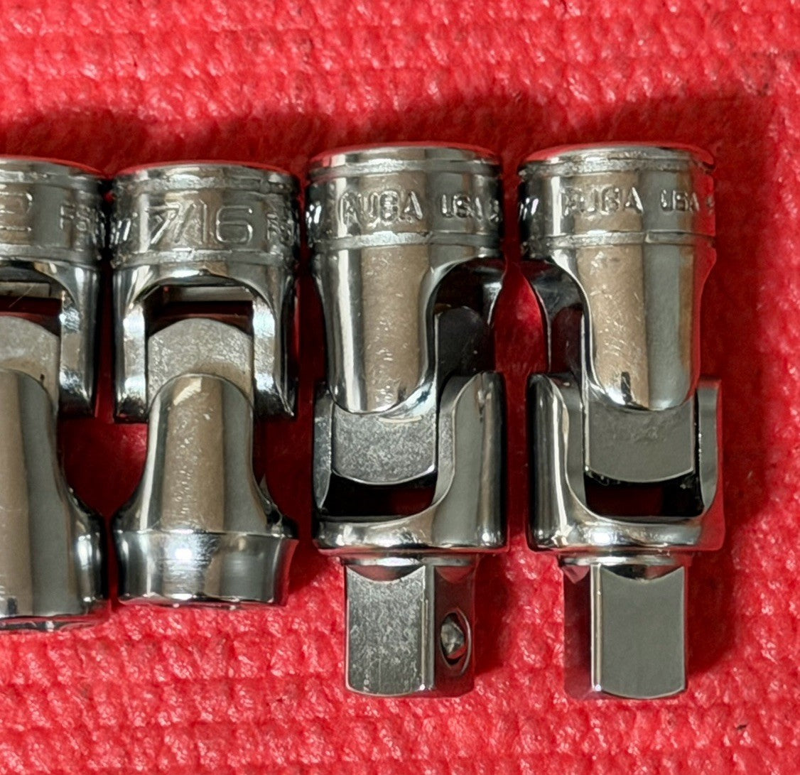 NEW Snap-On Tools 5PC 3/8" Drive SAE Universal Swivel Socket Set Made in USA