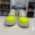 o1s1wg110924 Fun Louis Junior Low Top Sneaker in Yellow