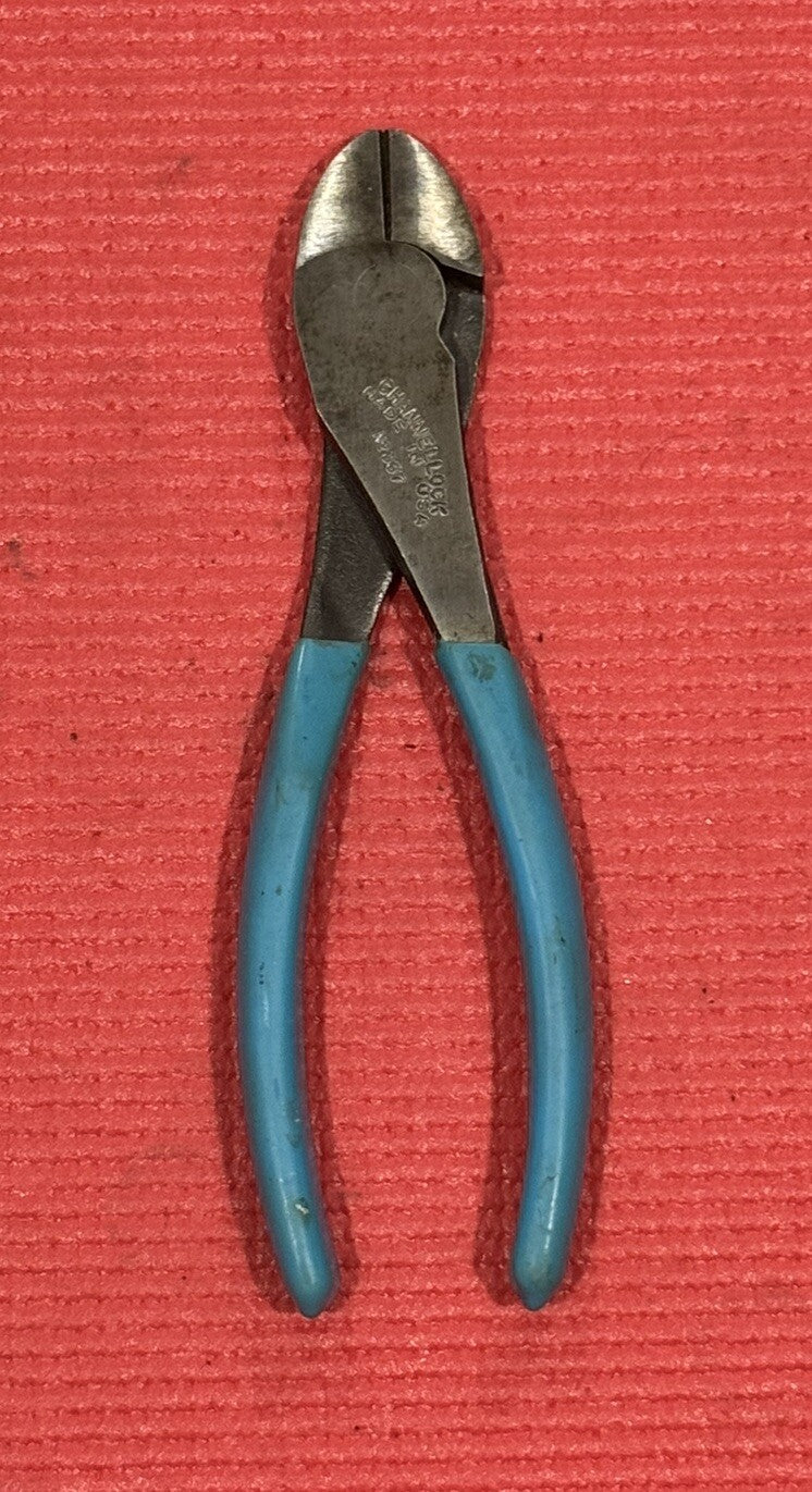 Vintage CHANNELLOCK TOOLS No. 337 Diagonal Cutting Pliers Meadville, PA USA NICE