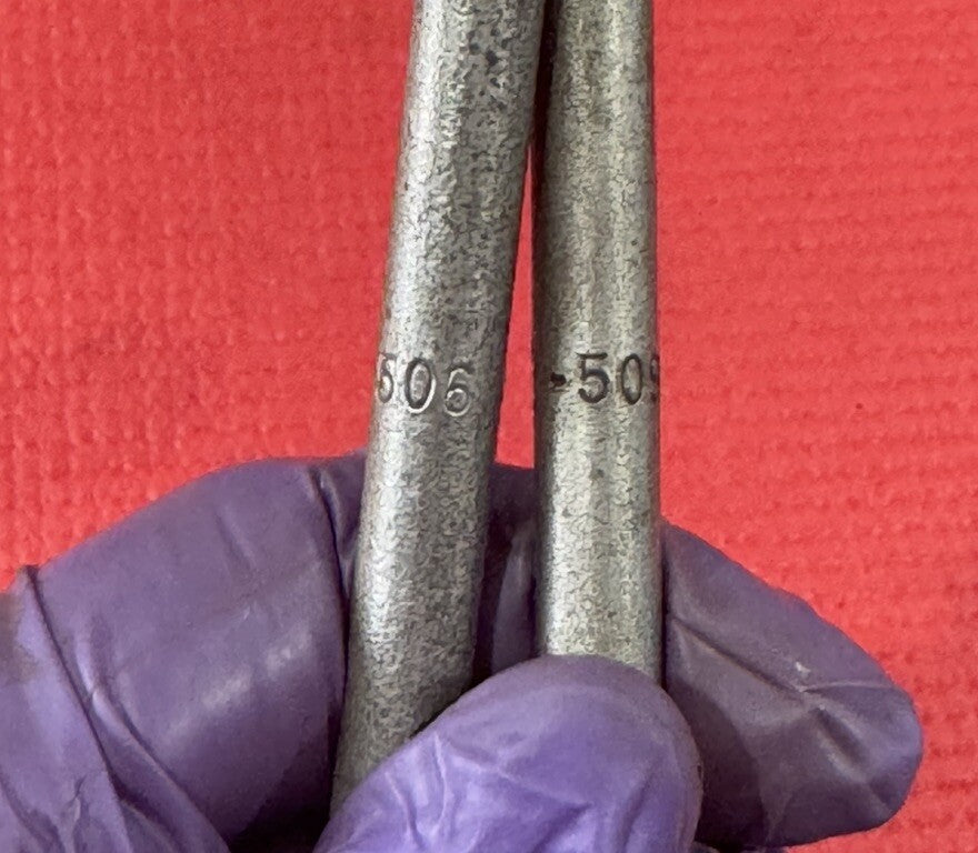 OTC Owatonna Tool 2 Pc Set No. 506 & 509 Distributor Obstruction Wrench Set USA