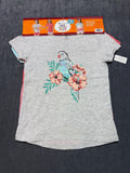 NWT Member's Mark My Favorite Active Tees Girls 7/8 Multicolor Hipster - 3-Pack