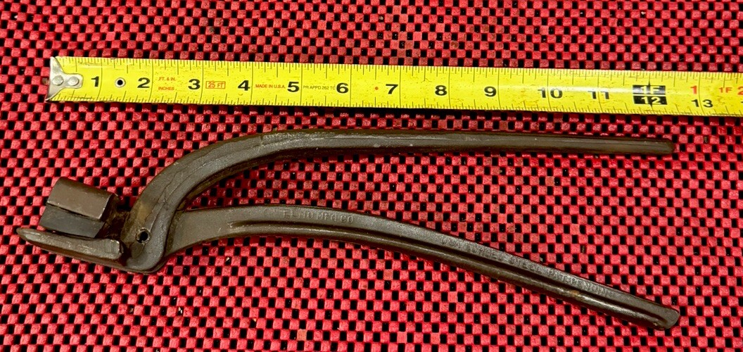 Vintage ELMO SAFETY Strap CUTTER Model B Banding Strap Cutter Made In USA N3