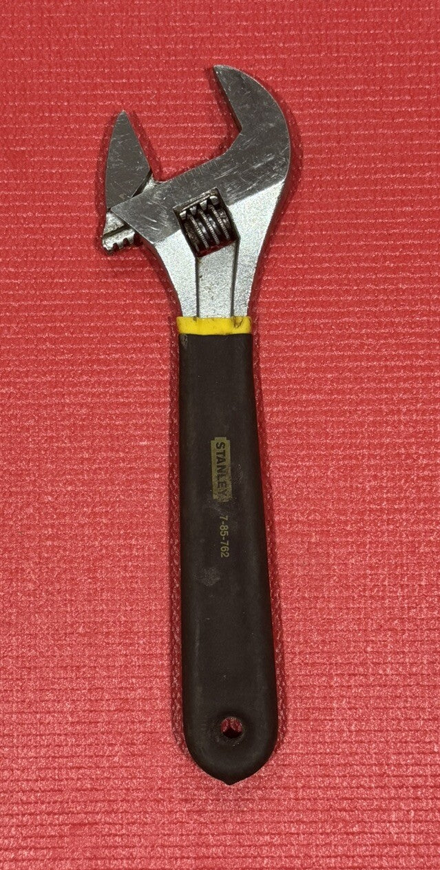 Vintage Stanley 85-762  Adjustable Wrench Crescent Wrench 10-1/2"