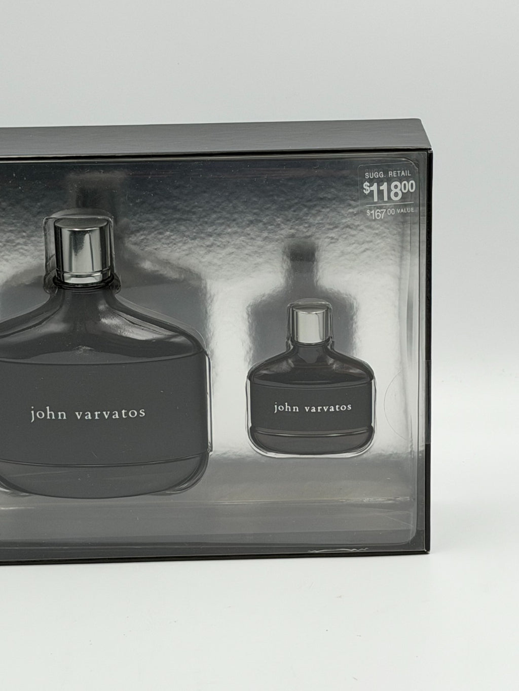 John Varvatos XX 3 Piece Gift Set Men's EDT Fragrance Spray - 4.2 Oz & 0.57 Oz