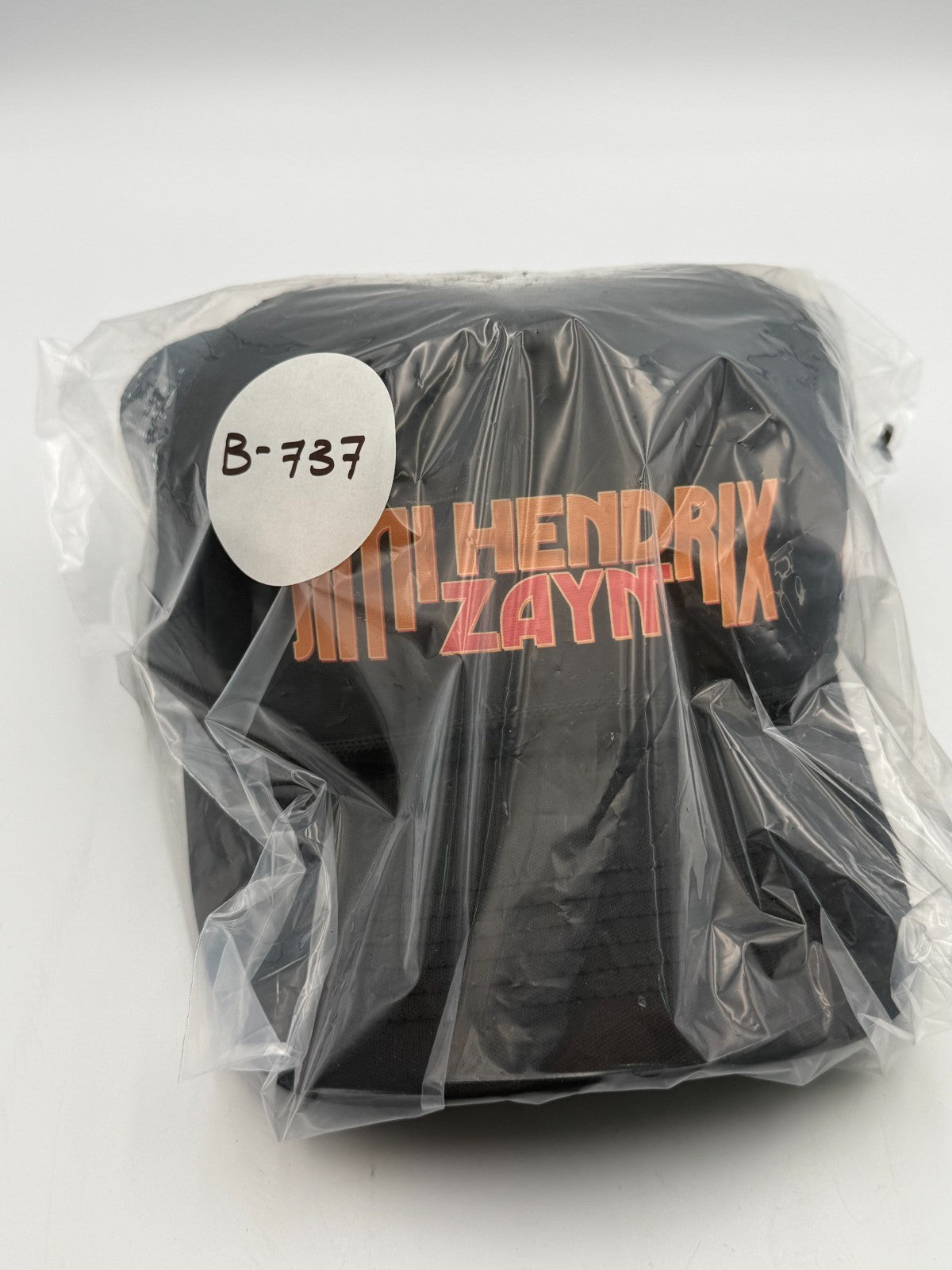 Jimi Hendrix X Zayn Angel Graphic Trucker Hat Mens Black Adjustable Snapback Cap