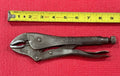 Vintage ViseGrip Petersen Dewitt 10WR, 9" Locking Pliers Made in USA