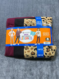 NWT Member's Mark My Favorite Leggings Girls 10/12 Multicolor Preppy - 3-Pack