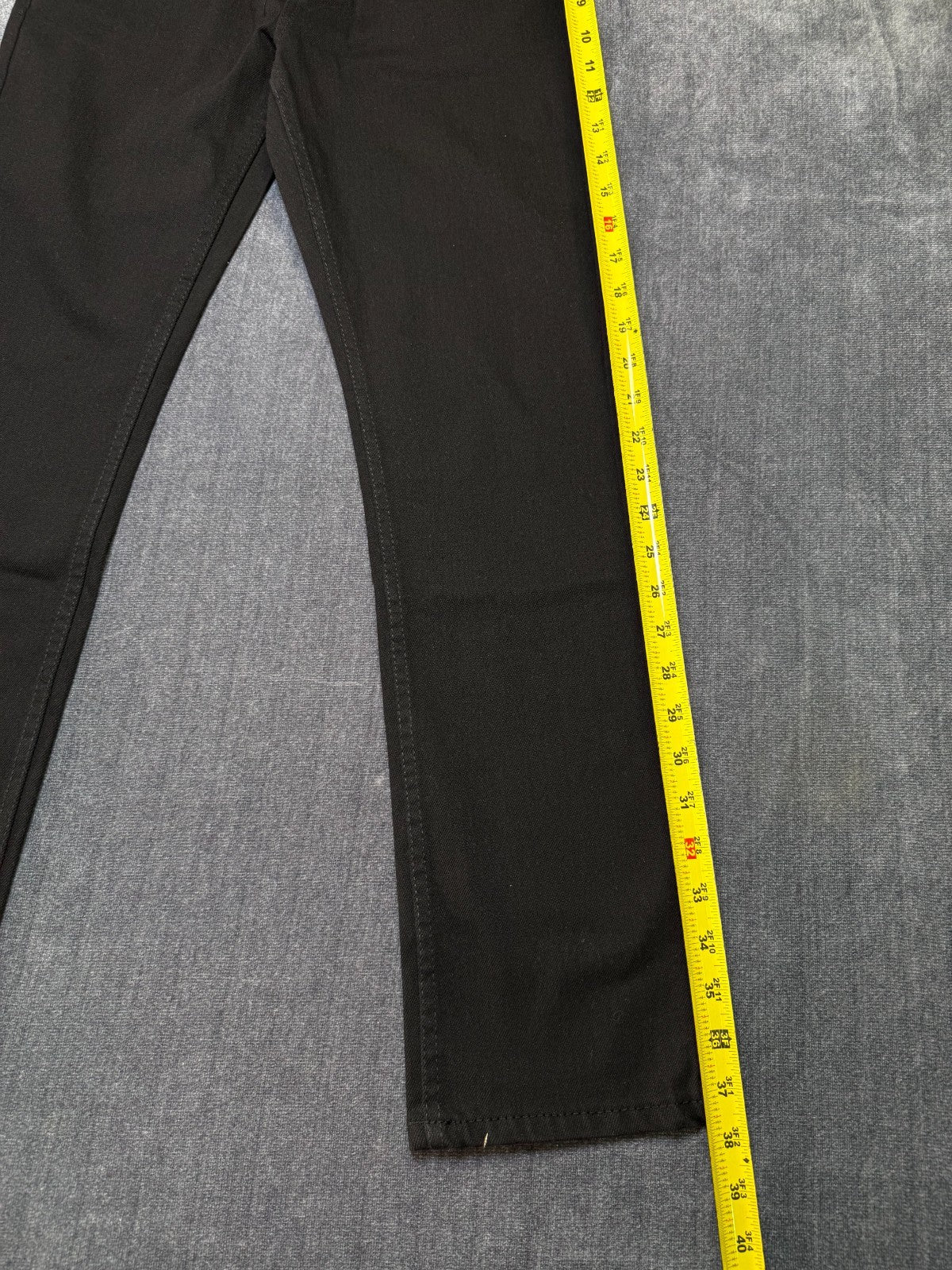 NWT Levi's 511 Performance Slim Fit Jeans Women's 14 Black Dark Wash 5-Pockets