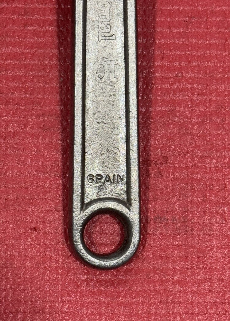 Vintage Do-it Professional 10” Adjustable WRENCH  Crescent Wrench Made in Spain