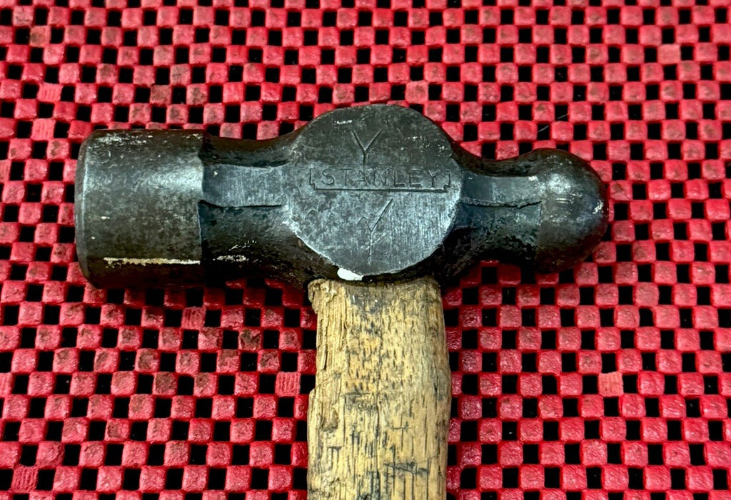 Vintage STANLEY Ball Peen Hammer 15” Long  Made In USA