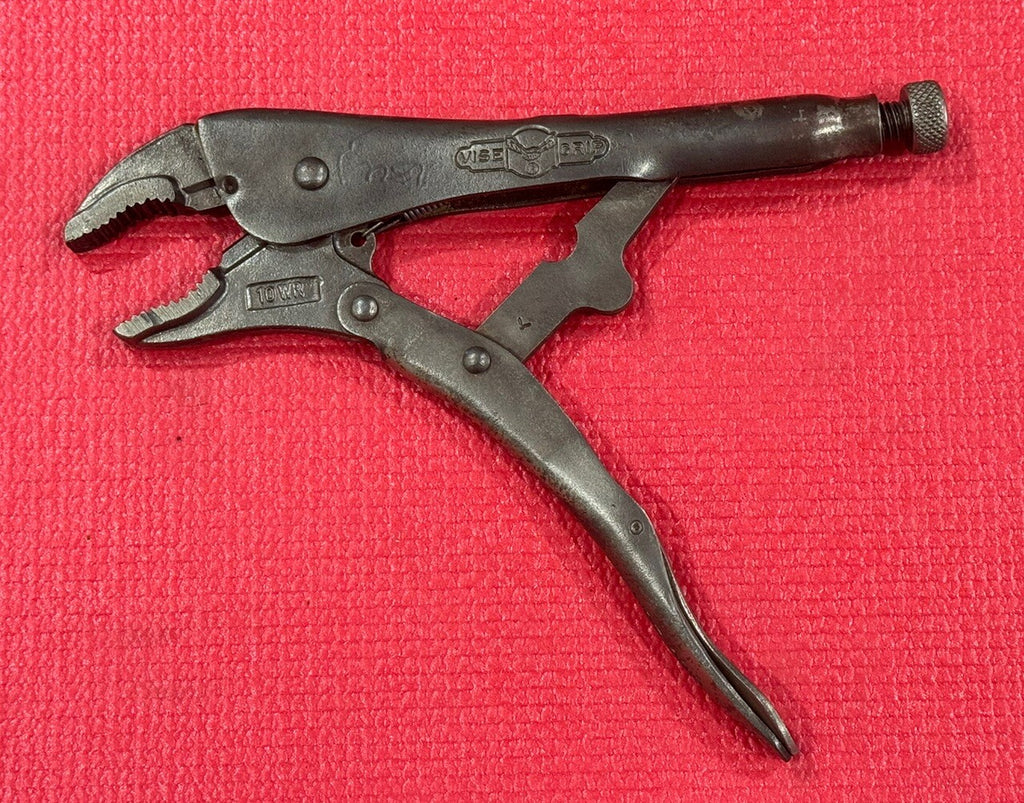 Vintage ViseGrip 10WR Petersen Dewitt 9" Locking Pliers Made in USA