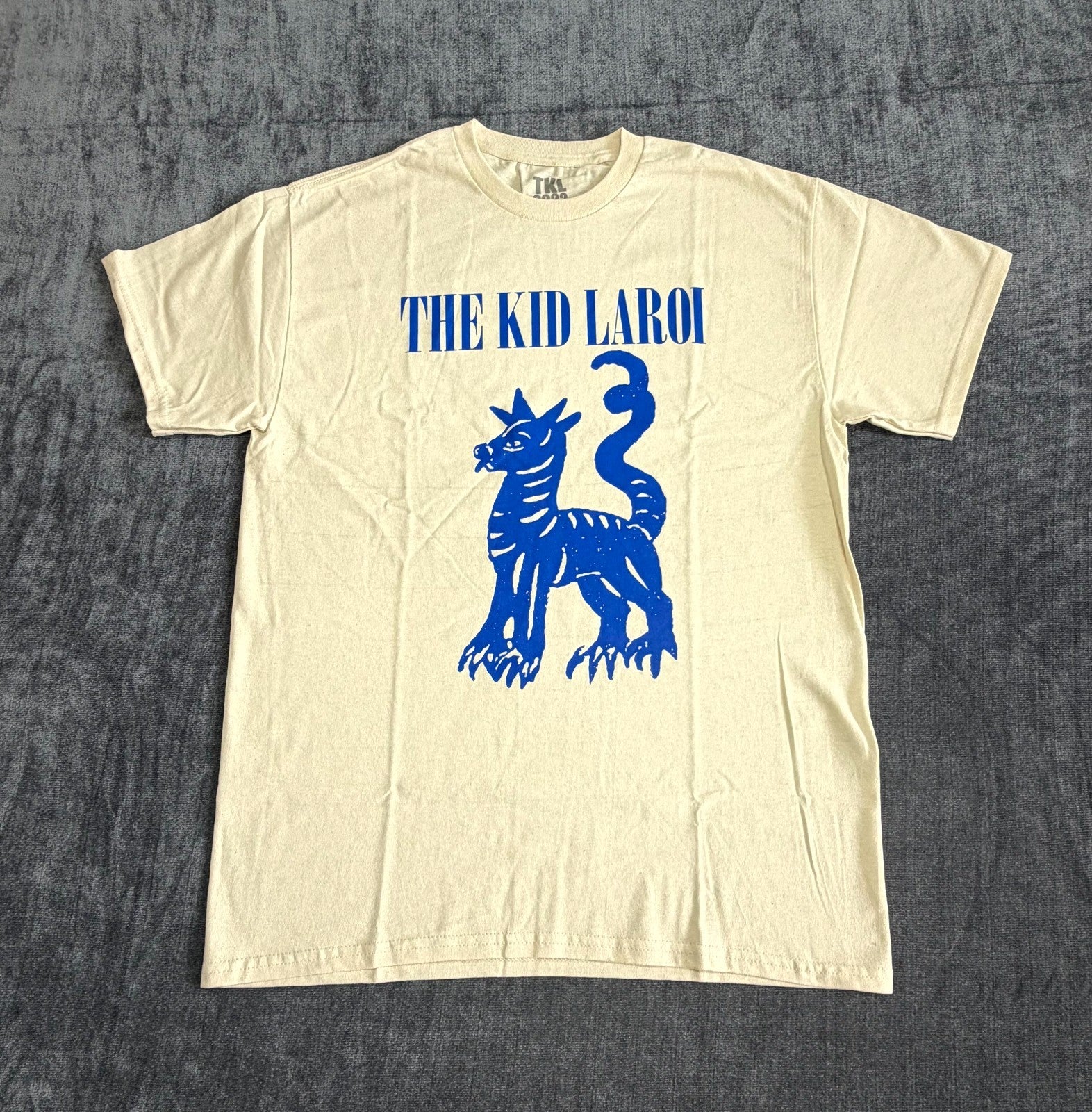 NWOT TKL 2022 EOWT Sketch T-Shirt Unisex Medium Ivory Graphic Print Short Sleeve