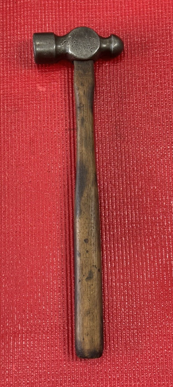Vintage Plumb 16 OZ 14" long with handle Ball Peen Hammer Made in USA