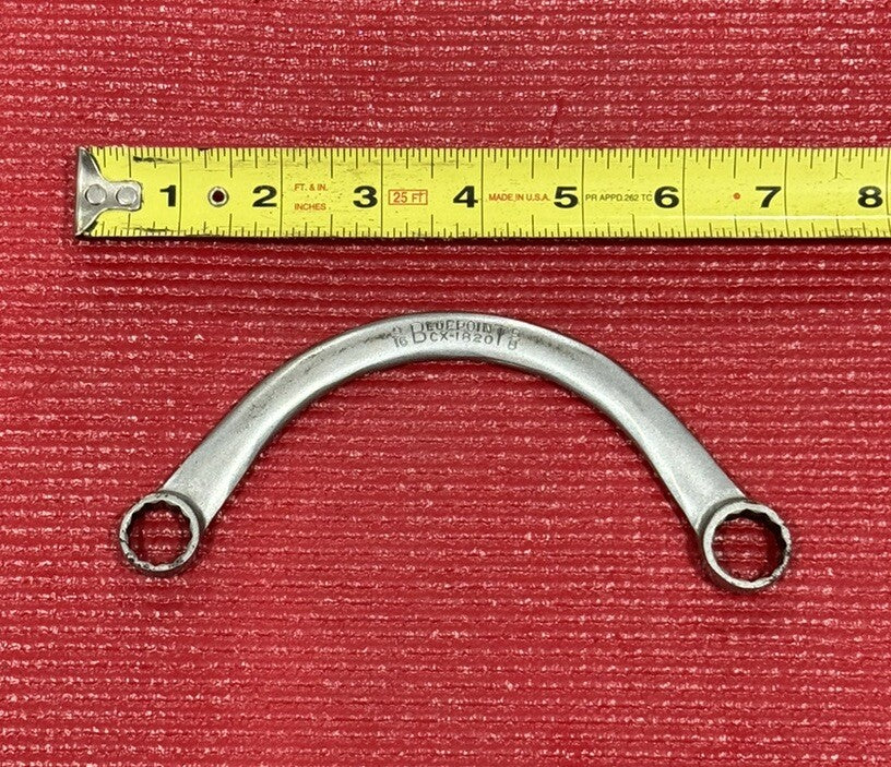 BLUE-POINT CX1820 Half Moon 9/16" x 5/8" 12 Pt Obstruction Wrench Made In USA M1