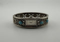 Vintage Women’s Watch FY1225 FMD Turquoise And Silver Tone Bracelet Watch