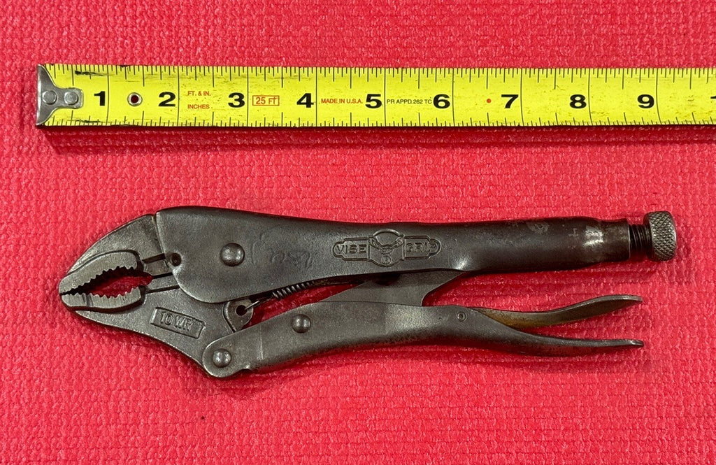 Vintage ViseGrip 10WR Petersen Dewitt 9" Locking Pliers Made in USA