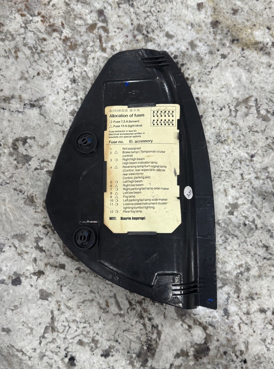 97-04 Mercedes R170 SLK230 SLK320 Left Side Dashboard Dash Cover Panel Trim OEM