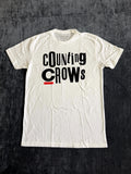 NWOT Counting Crows Ransom T-Shirt Unisex Small White Crew-Neck Short Sleeve