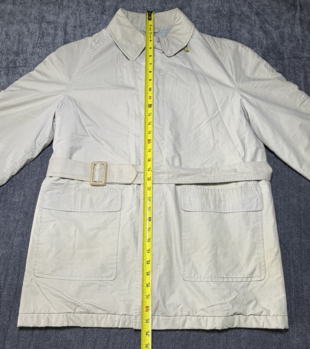 Vintage Christian Dior Monsieur Belted Terry Cloth Robe Beach Coverup Jacket COA