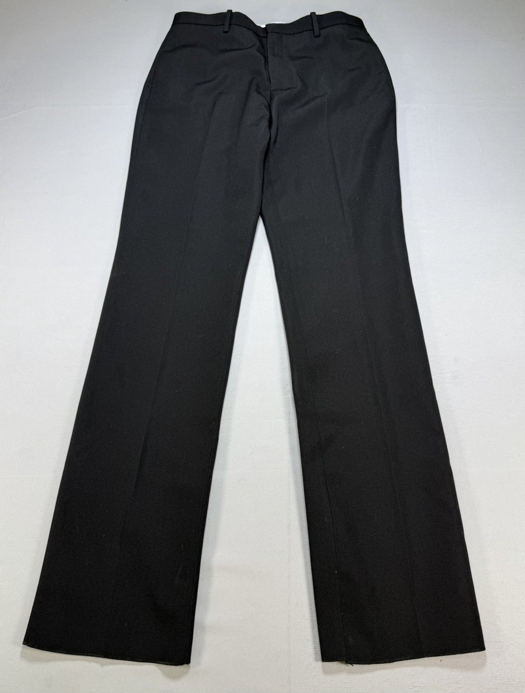 NEW Off-White Seasonal Pants Black Buckle Dry Wool Slim Men's Size 52   $1317.00