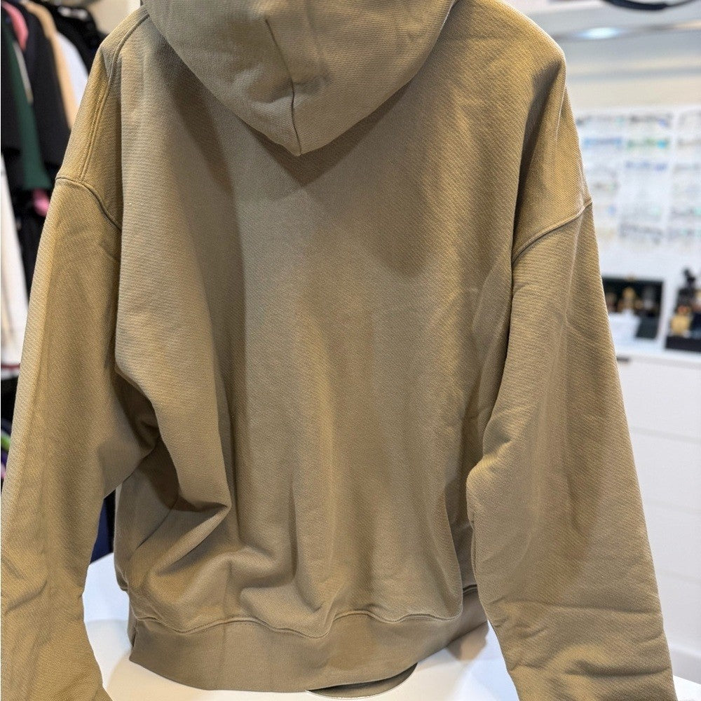 Off-White Khaki Hoodie Size Large NWT