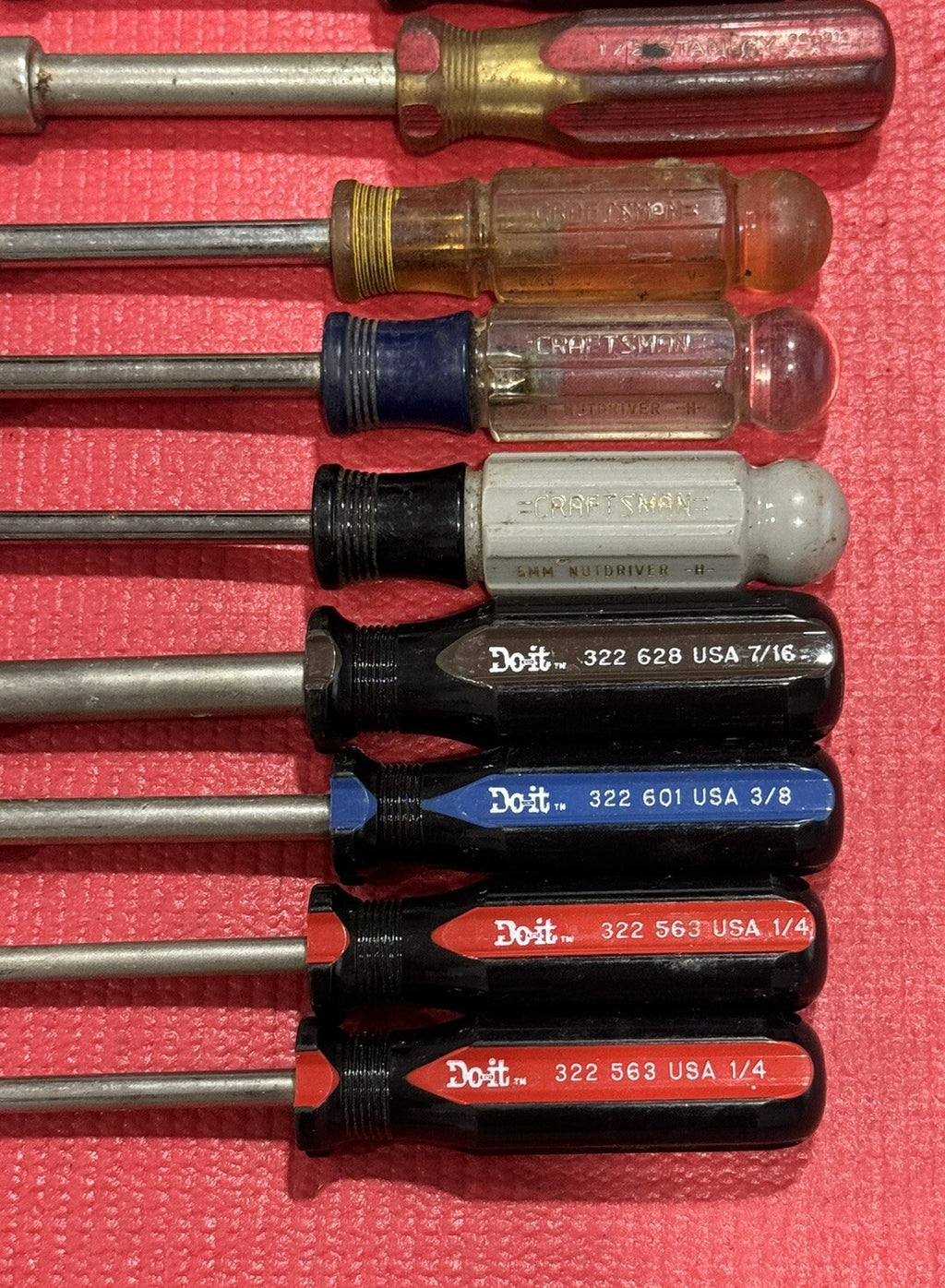 Stanley,Vaco,Craftsman,Doit & More 18 Pc Nut Driver Screwdriver Set ALL USA Lot
