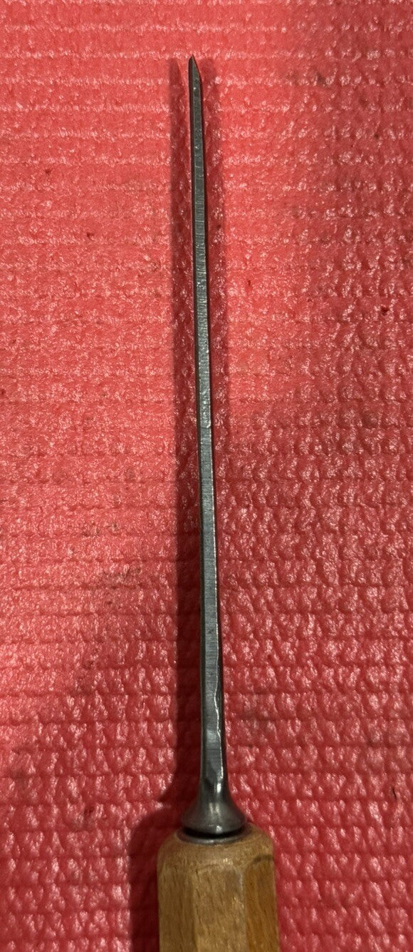 Stubai Wood Carving Chisel #4  Austria 9" Long Very Rare